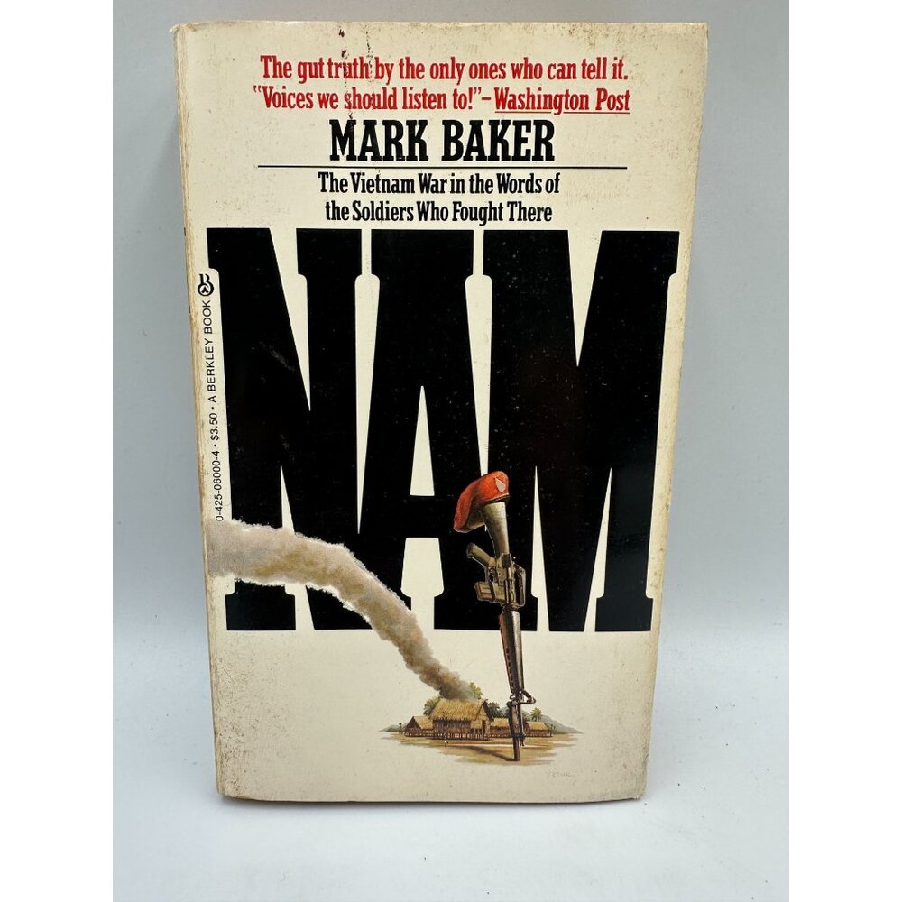 Nam By Mark Baker 1983 Paperback Edition Vietnam War Oral History Veteran